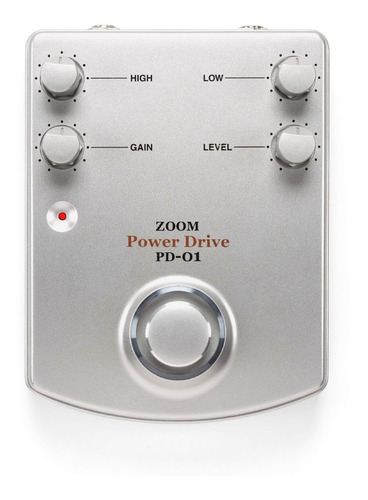 Zoom Pd01 Power Drive Pedal De Overdrive Para Guitarra