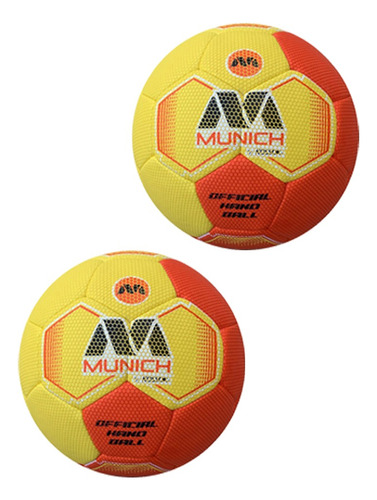 Pelota Handball X2un. Munich Crobit Profesional