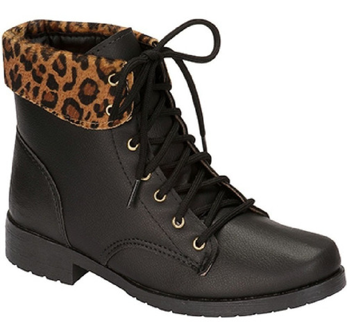 Bota Coturno Feminina Adulta  Tratorada Ref5111