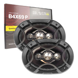 Alto Falante Bravox 6x9 160w Rms 4 Ohms Quadriaxial B4x69p