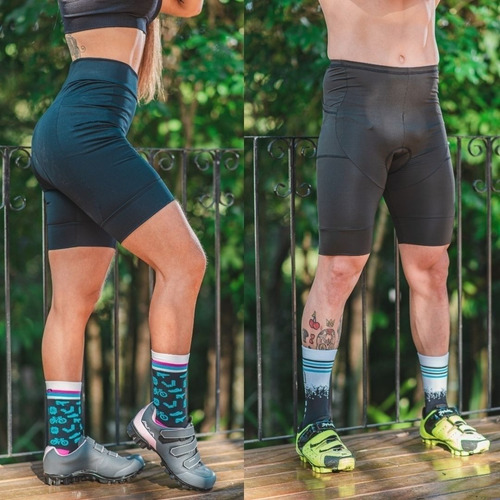 Bermudas Para Ciclistas Short Ciclismo Forro Espuma Masc/fem