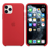 Funda iPhone 11 Pro Silicone Case Apple Red Product Original
