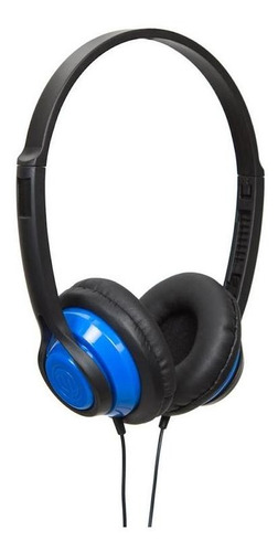 Audifonos Hd Wicked Clutch On Ear Color Azul/negro