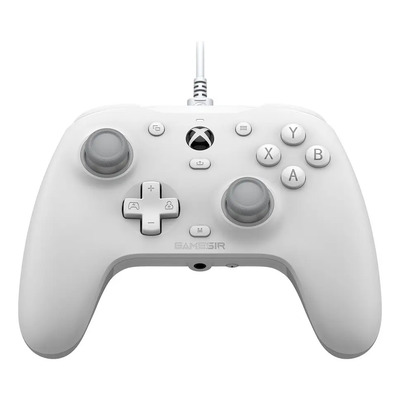 Mando GameSir G7 HE para Xbox Series X|S y Windows. Sticks y Gatillos de Efecto Hall Sin Drift, Botones Micro Switch ABXY, 4 Motores de Vibración y Botones Traseros Remapeables - Blanco | Meses sin interés