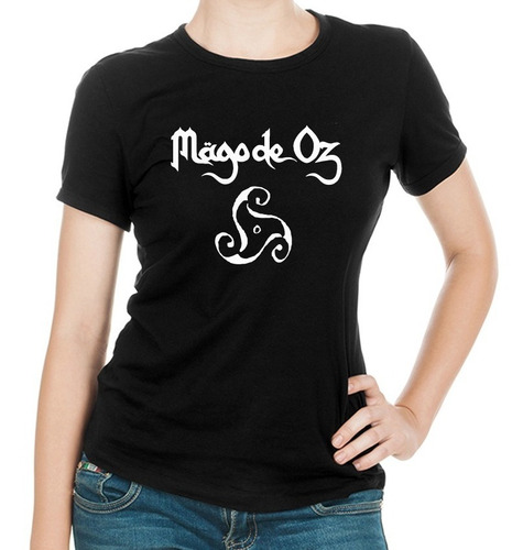 Camisas De Moda Dama Rock Mago De Oz Unicas