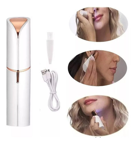 Depiladora Facial Removedor De Vello Sindolor Recargable Usb