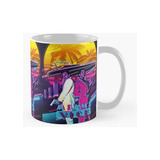 Taza Arte Retro De Sonny Y Rico Calidad Premium