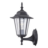 Pack 2 Farol Aplique De Pared Estilo Clasico Exterior Negro