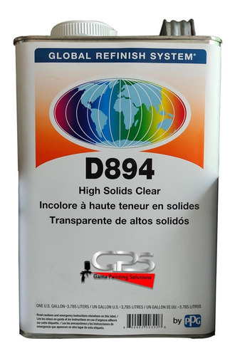 Transparente De Altos Sólidos D894 - Deltron Ppg
