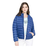 Campera Inflable Mujer Con Capucha