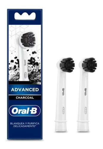 Repuesto Oral B Cepillo Electrico Advanced Charcoal