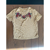 Blusa American Eagle Mujer S Amarilla