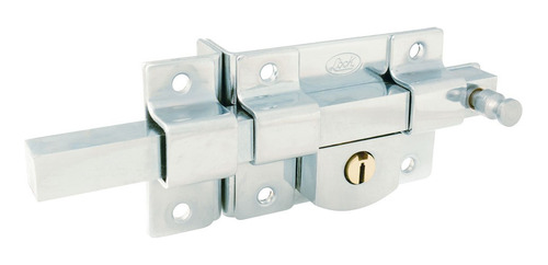 Cerradura Derecha Barra Fija Estandar Cromo Brillante Lock