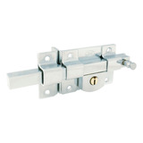 Cerradura Derecha Barra Fija Estandar Cromo Brillante Lock