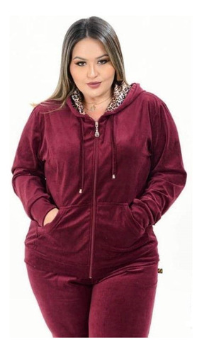 Conjunto Feminino Plush Plus Size Tamanhos Especias Grandes