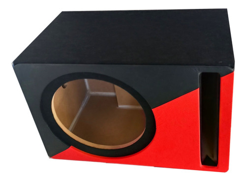 Cajón Para Subwoofer 12 Mdf Porteado Color Combinado N-r