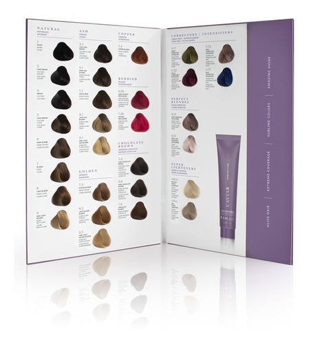 Carta De Colores Caviar Color Cream 30 Tonos - Fidelite