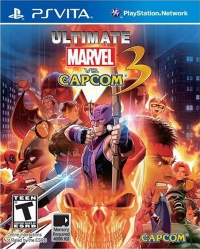 Ultimate Marvel Vs Capcom 3 Psvita Fisico