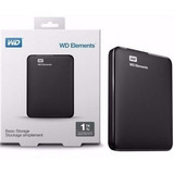 Hd Wd Externo Portátil Elements Usb 3.0 1tb