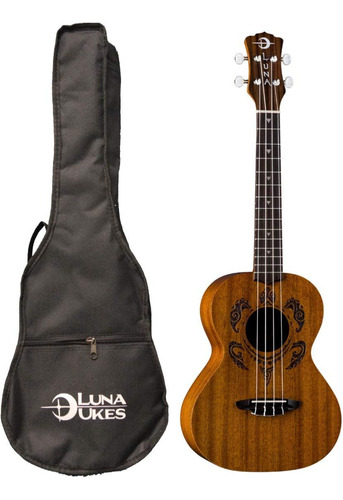 Ukulele Tenor Tribal Honu Natural, Tenor