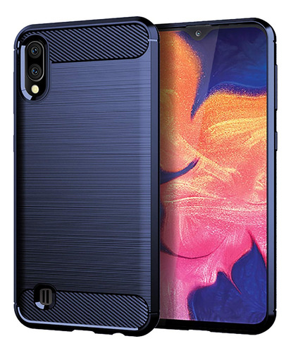 Funda Antigolpe Tpu Carbono Para Samsung A10 A20 A30 A40 A50