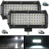 Un Par De Faros Auxiliares 48 Luces Led Para Auto/moto