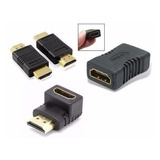 Copla Adaptador Union De Cable Hdmi L