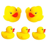 Pack X9 Patitos De Goma Hule Para Tina Agua Ducha De Niños