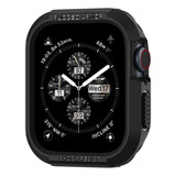 Funda Spigen Apple Watch 44 Series 6 /se/5/4 Negro