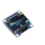 Display Oled 0,96 128x64 Spi Azul Amarelo Arduino