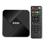4k Hd Tv Box D905 Reproductor Android Anfitrión Caja  Juegos
