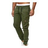 Hombres Pantalones Verano Corto Cargo Deporte Jogger Jogging