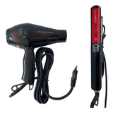 Prancha Valeries Bivolt +secador Valeries Hair 2300w 110v 