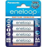 Panasonic Eneloop Aa 1900mah 1.2v 2100 Ciclo De Ni-mh 4pcs