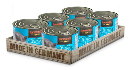 Leonardo 6 Latas Kitten Quality Selection - Pack