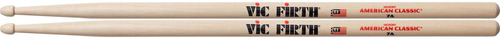 Vic Firth American Classic 7a Baquetas Hickory Punta Madera