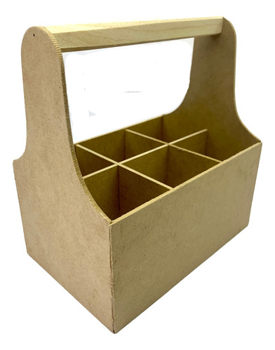 * Cajas Porta Tequilero - De Madera Mdf Natural