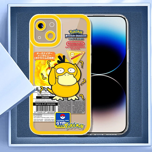 Funda De Teléfono Soft Anime Pokémon Para iPhone 11/12/13/14