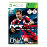 Pro Evolution Soccer 2015 - Pes 2015 - Xbox 360 Disco Físico