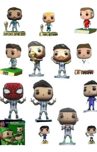 Messi Campeón  Funko X13 Stl Impresion 3d