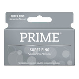 Preservativo De Látex Prime Súper Fino X 12 Un