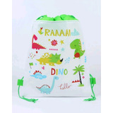 Bolso Morral Diseño Dinosaurio Mochila 34x27 Cm