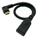 Macho Para Fêmea Usb C Cabo De Extensão Extensor Tipo-c 30cm