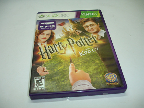 Jogo Harry Potter For Kinect Xbox 360 Original Mídia Física