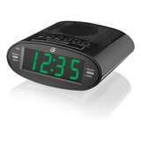Gpx C303b Radio Reloj Despertador Doble Con Control De Ahorr