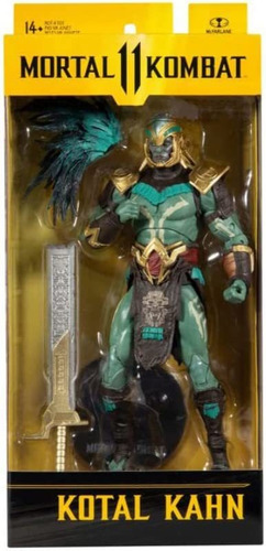 Mcfarlane Toys Mortal Kombat Kotal Kahn - Figura De Acción