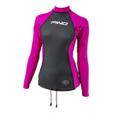 Remera Camiseta Neoprene 2mm Lycra Solar Surf Pino Mujer