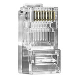 50 Conector Rj45 Cat6 Conex 1000 Intelbras