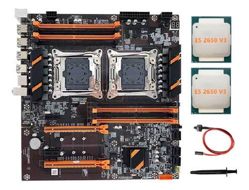 Placa Base De Doble Cpu X99 Lga2011 Compatible Con Ddr4 Ecc