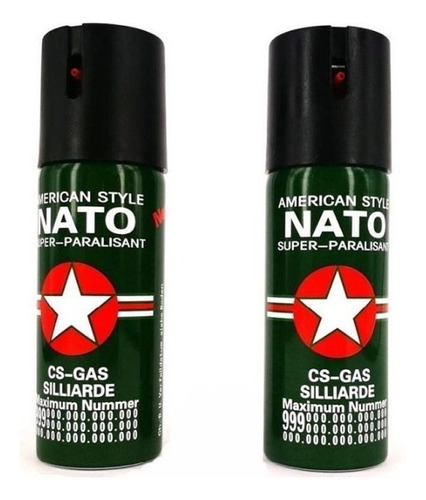 2x1 Gas Pimienta Defensa Personal Aerosol Peper + Carnet!